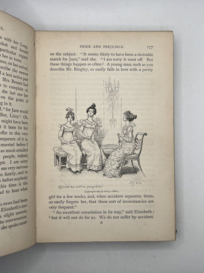 Pride and Prejudice by Jane Austen 1894 First Peacock Edition