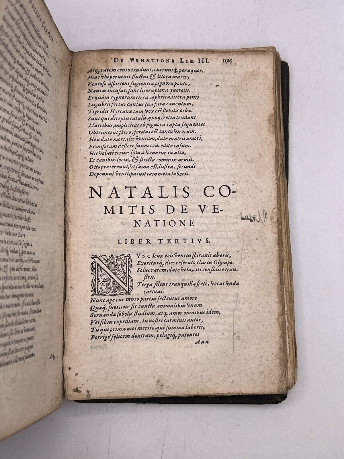 The History of Ancient Mythology 1596 Natale Conti