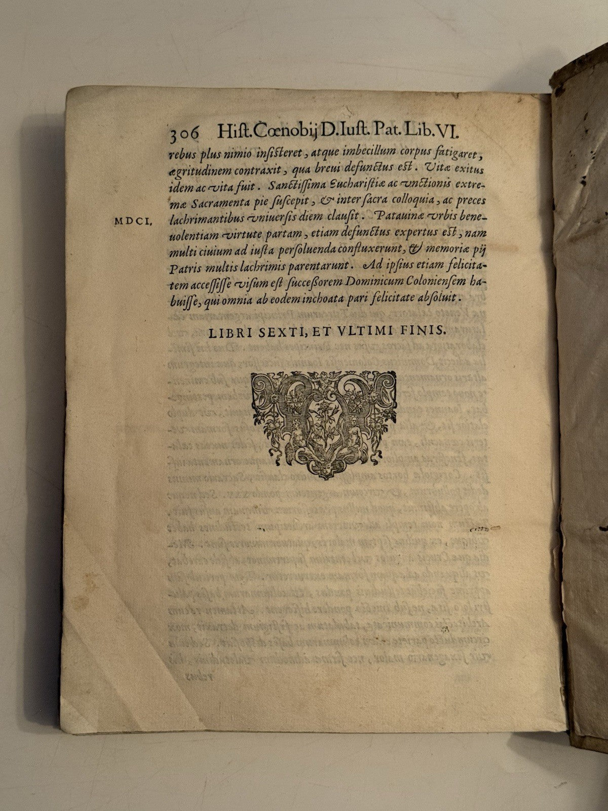 Patavino's History of the Benedictines 1606 First Edition