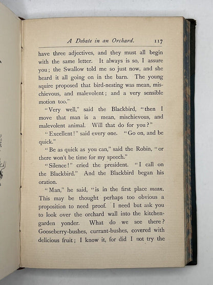 Tales of the Birds by W. Warde Fowler 1903