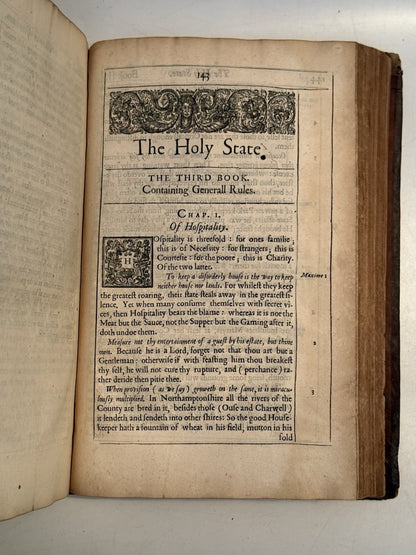 The History of the Holy Warre & Holy State by Thomas Fuller 1651-63 Fourth Editions