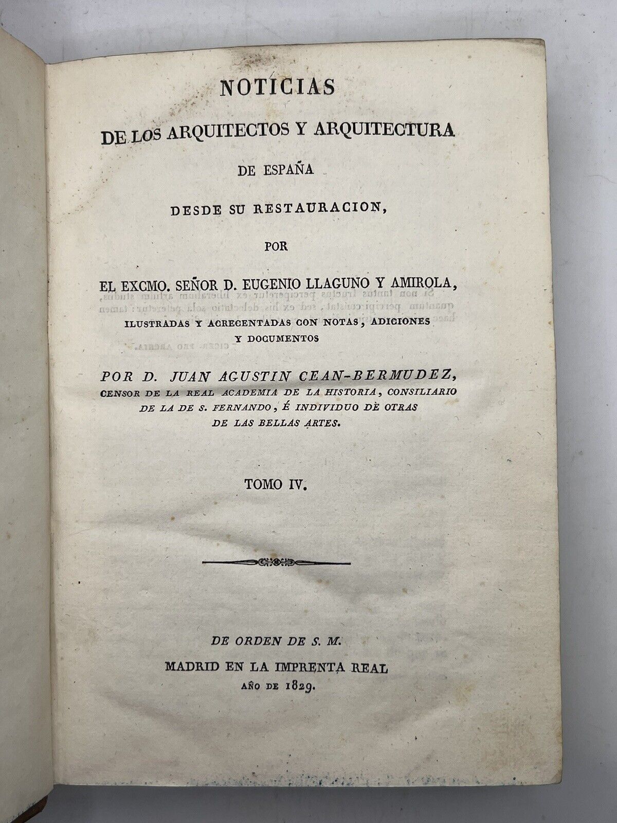 The Architects and Architecture of Spain 1829 Spanish Edition