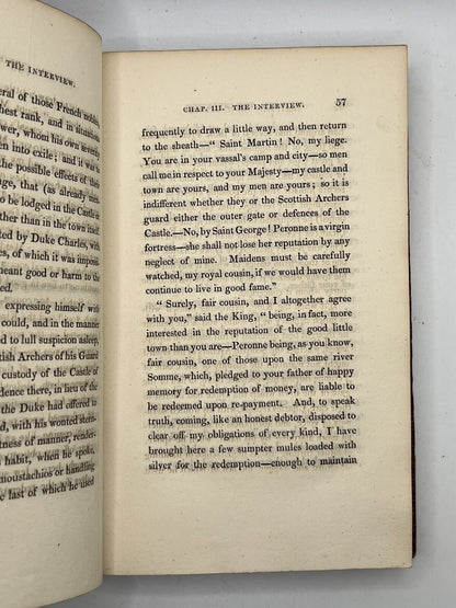 Quentin Durward by Sir Walter Scott 1823 First Edition