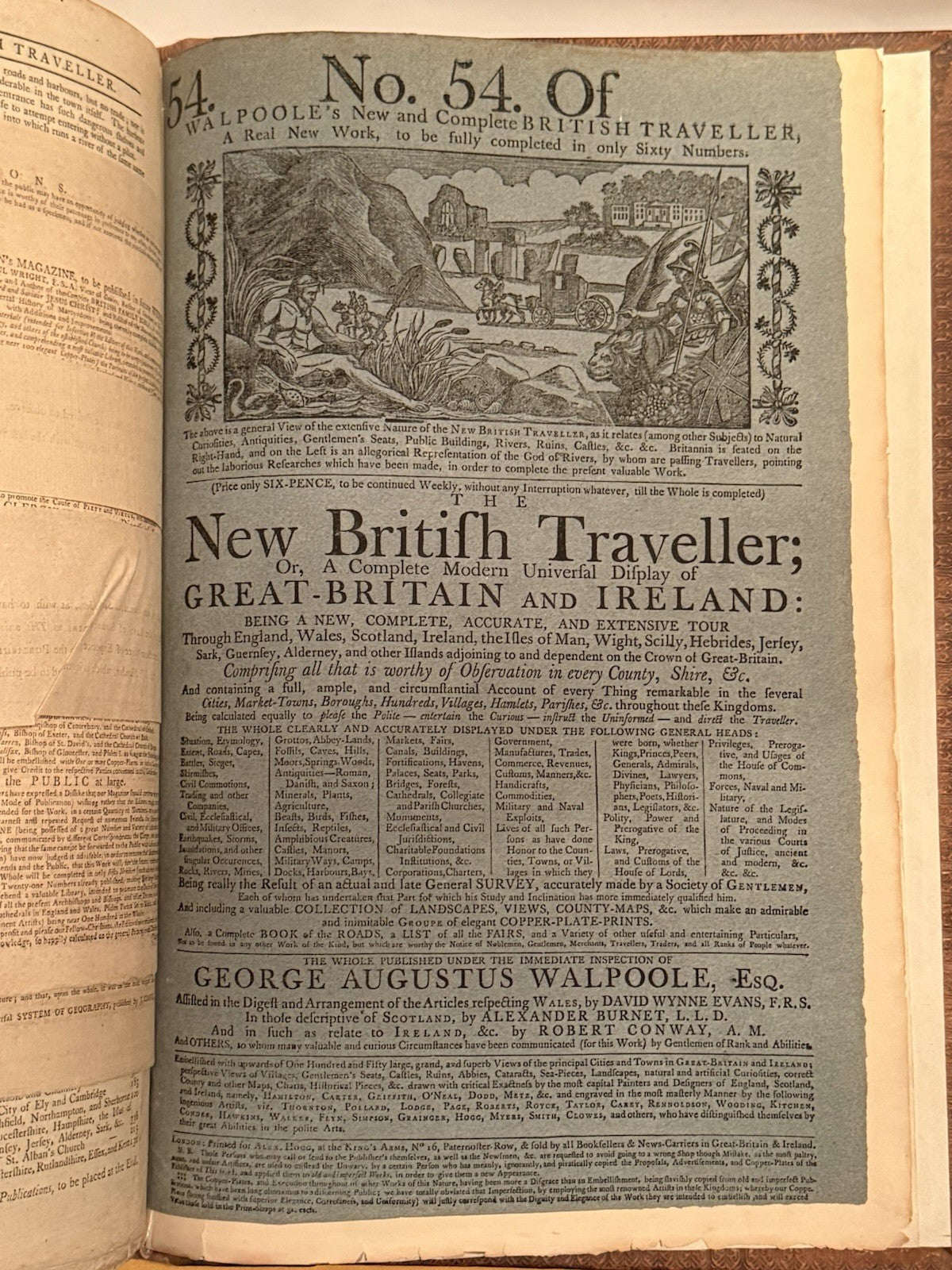 The New British Traveller 1784