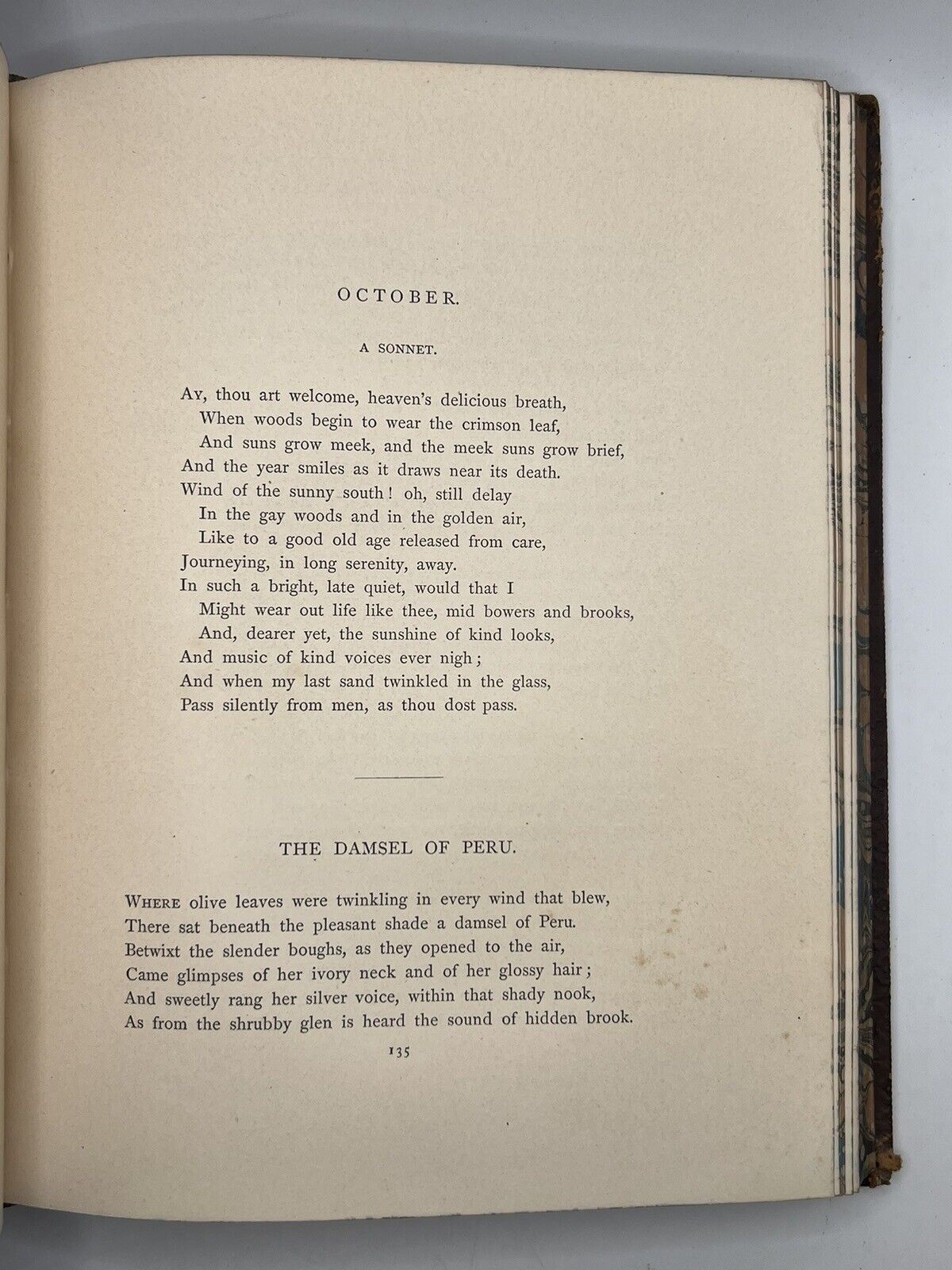 Poems by William Cullen Bryant c.1856