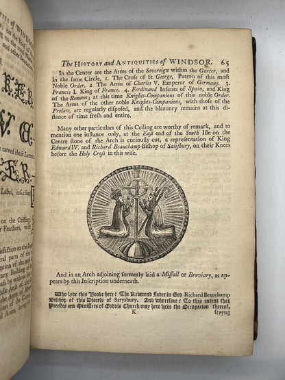 The History and Antiquities of Windsor Castle 1749 First Edition