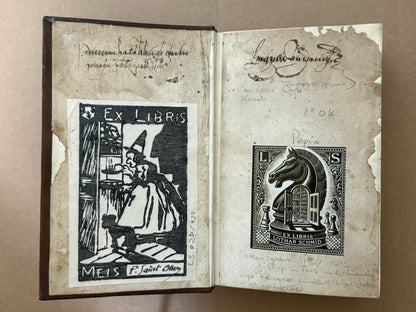 Guillaume Pepin Opusculum 1520; Lothmar Schmid's Copy