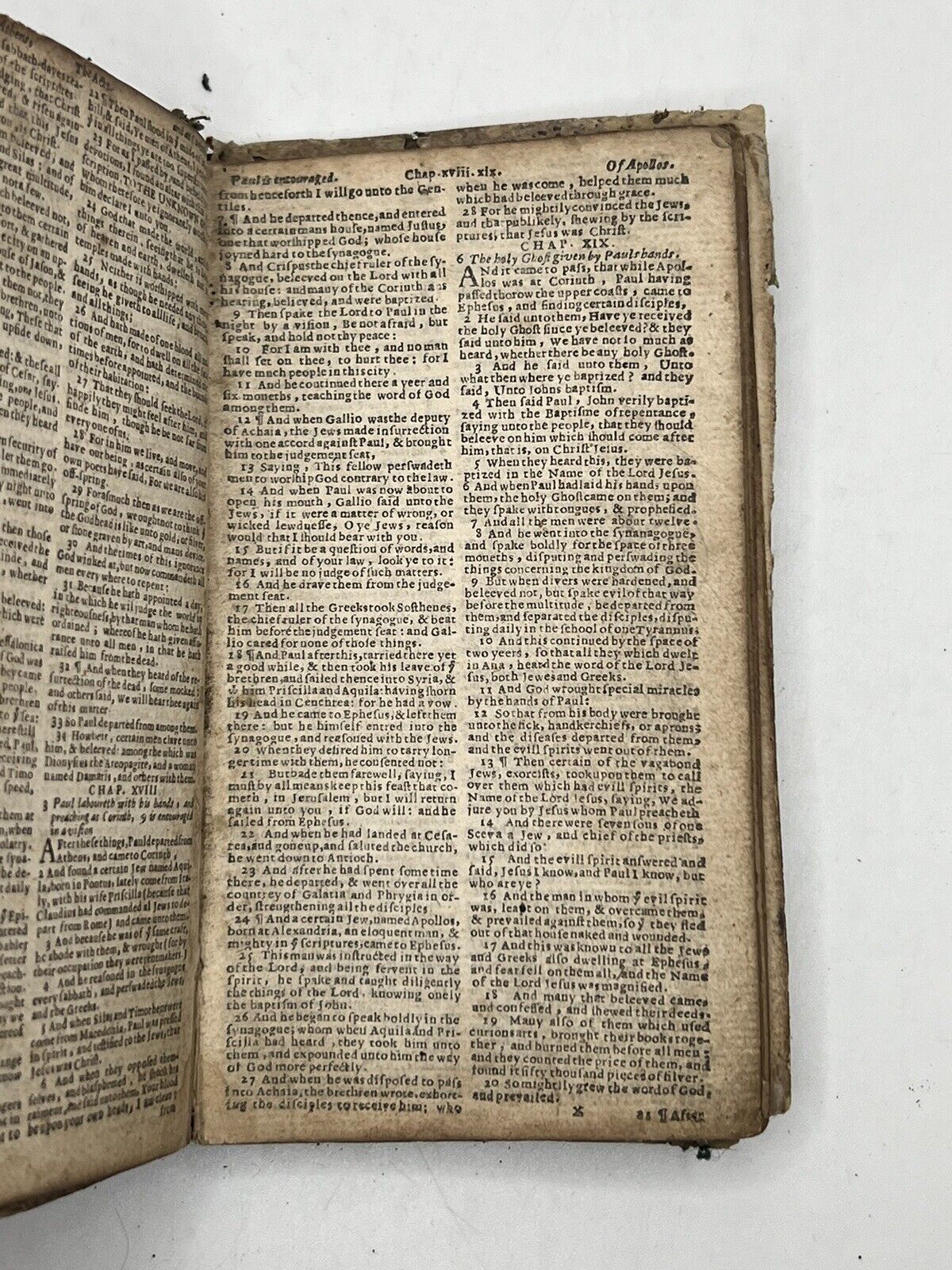 Antique King James Bible 1648