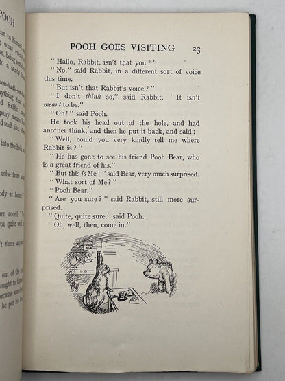 Winnie the Pooh by A. A. Milne 1926 First Edition First Impression with Original Dust Jacket