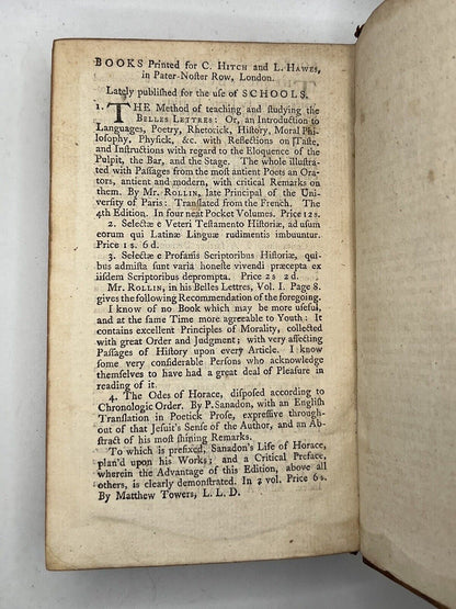 The Comedies of Terence 1752