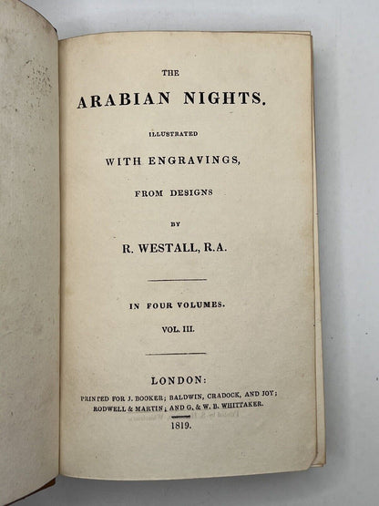 The Arabian Nights 1819 Westall Edition