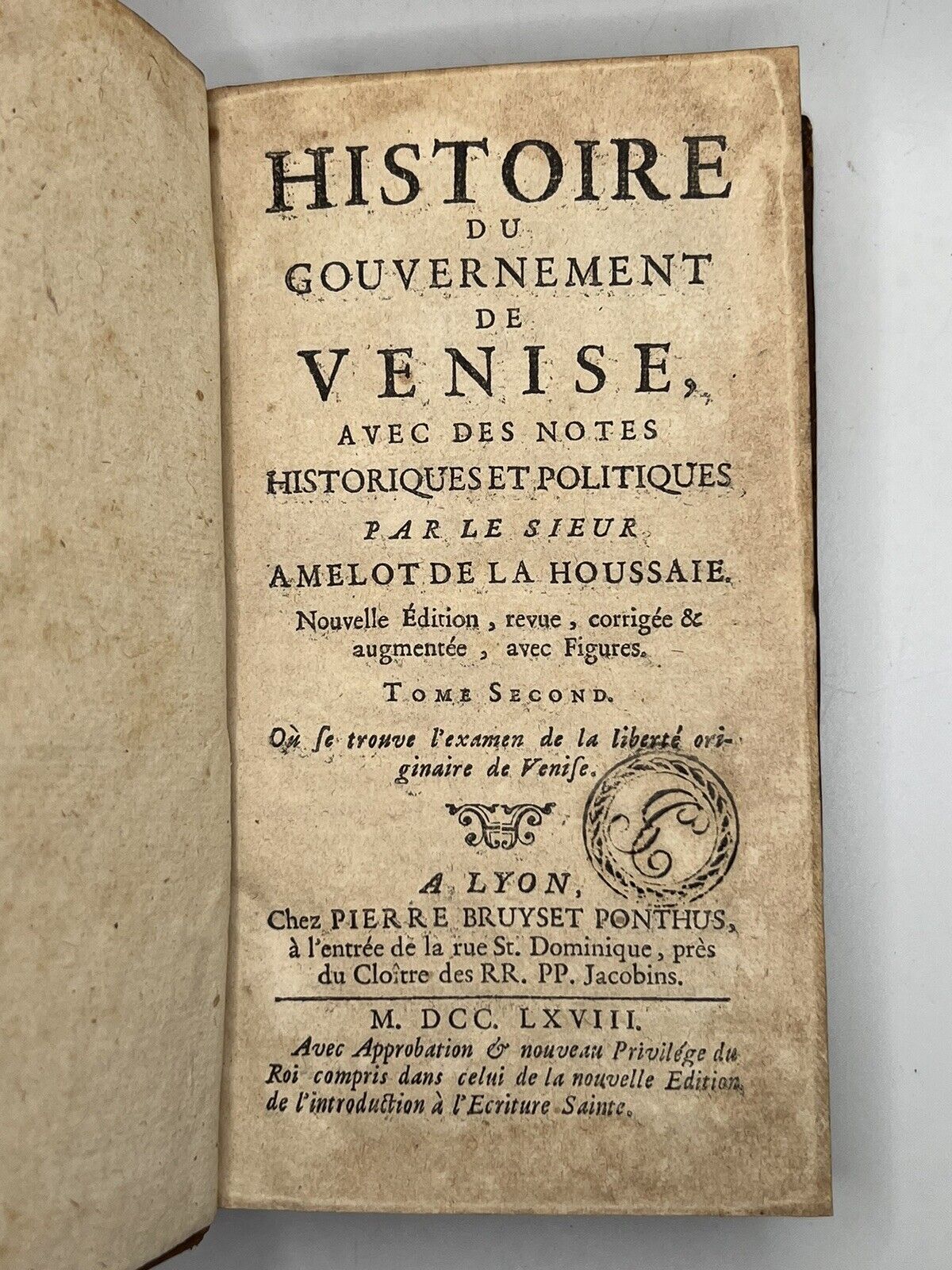 The History of Venice 1739-68