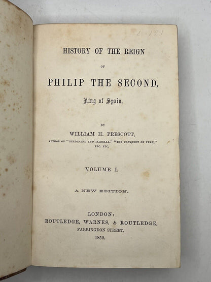 The Works of William Prescott 1859-67