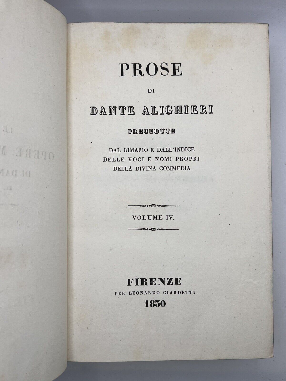 The Divine Comedy by Dante Alighieri 1830