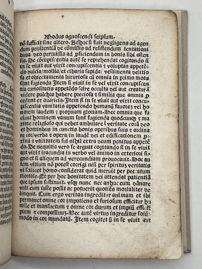 De Modo Confitendi by Thomas Aquinas 1518; Matthew of Krakow RARE POST INCUNABLE