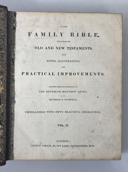 1800s Antique King James Bible