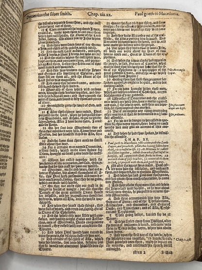 The King James Bible 1621 Rare Early Edition with Misprints