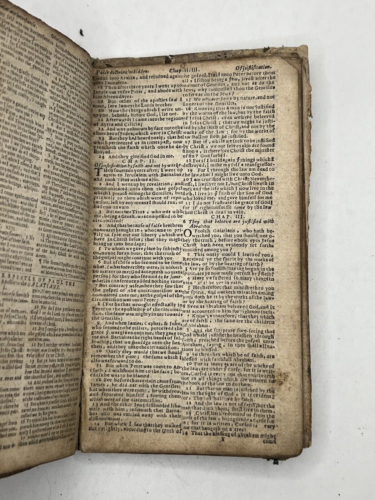 Antique King James Bible 1648