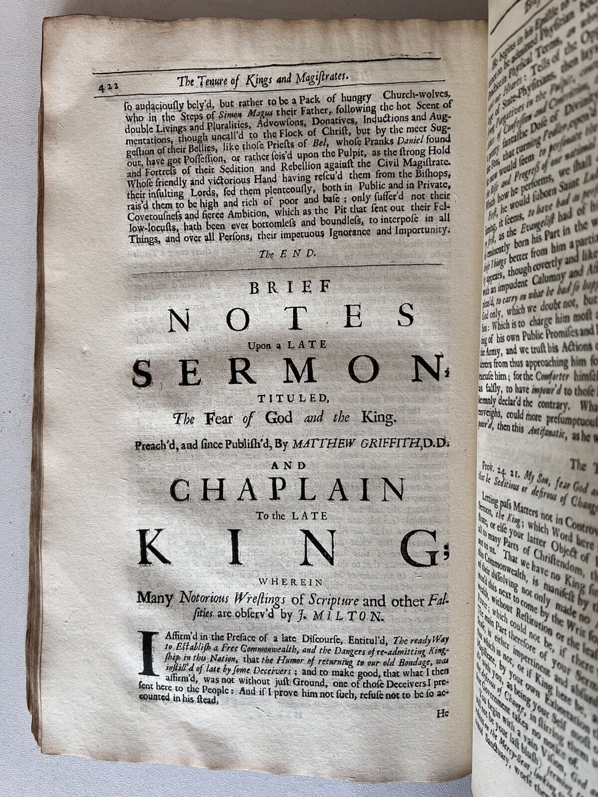 The Works of John Milton 1697 First Edition