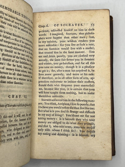 The Memorable Things of Socrates from Xenophon 1757