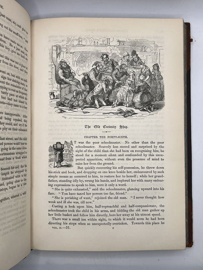 Master Humphrey's Clock by Charles Dickens 1840-41 First Edition with Barnaby Rudge