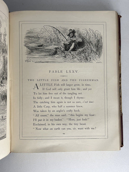 Fontaine Fables in English Gustave Dore