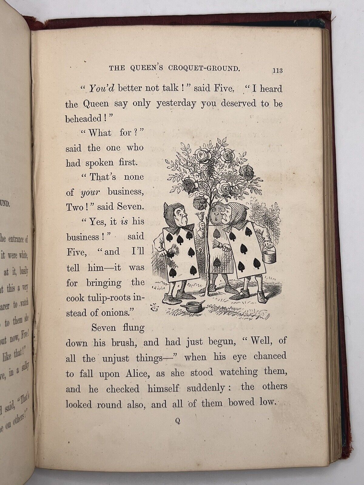 Alice's Adventures in Wonderland by Lewis Carroll 1867 First Edition