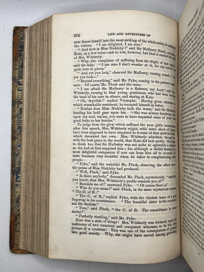 Nicholas Nickleby by Charles Dickens 1839 First Edition First Impression