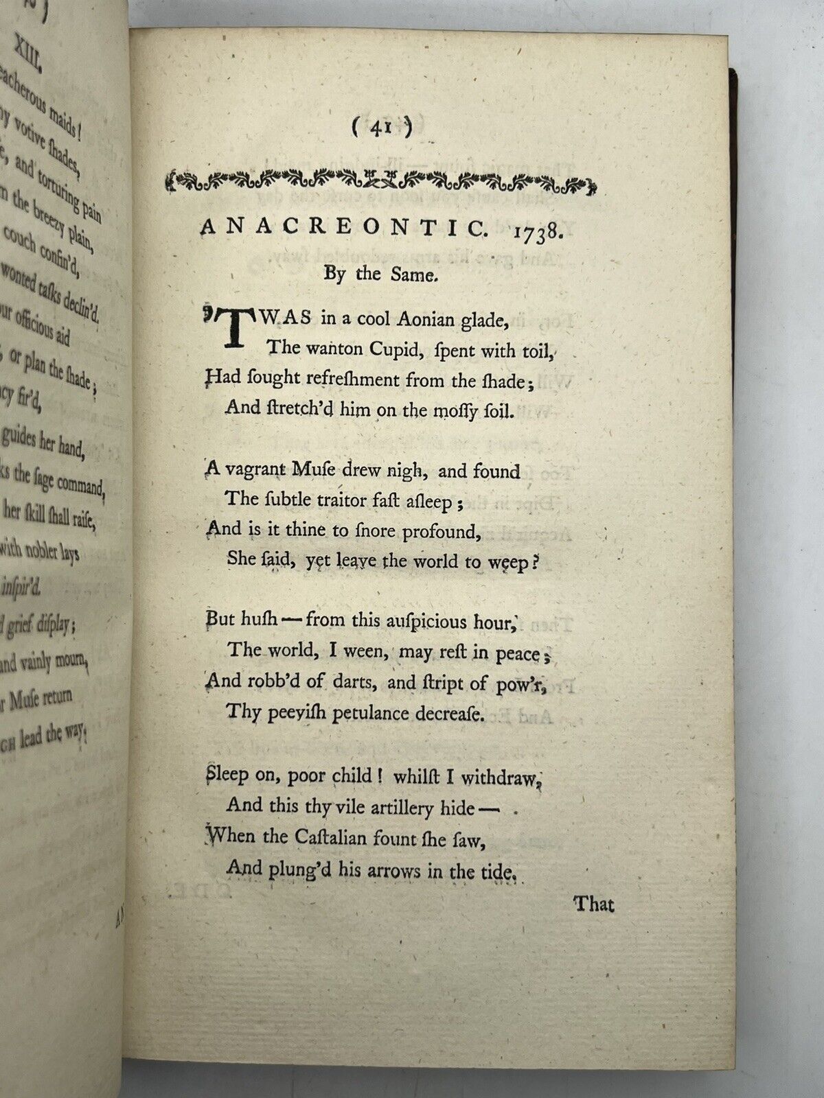 A Collection of Poems by Several Hands 1765