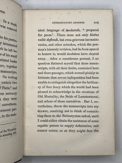 Tales of My Landlord by Sir Walter Scott 1817-1832 First Edition