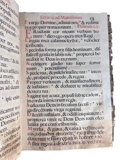 Psalterium Romanum 1683: A Beautiful Psalter