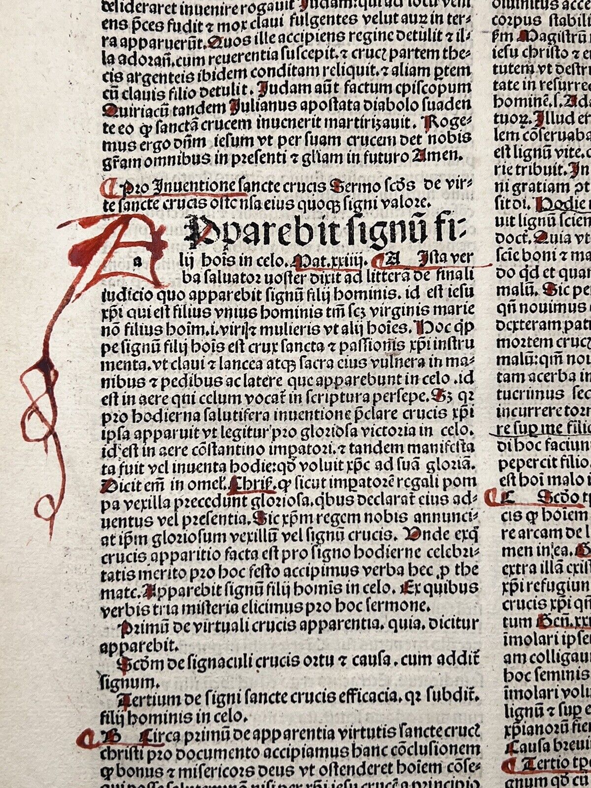 Pelbartus Sermons 1502 Post-Incunable