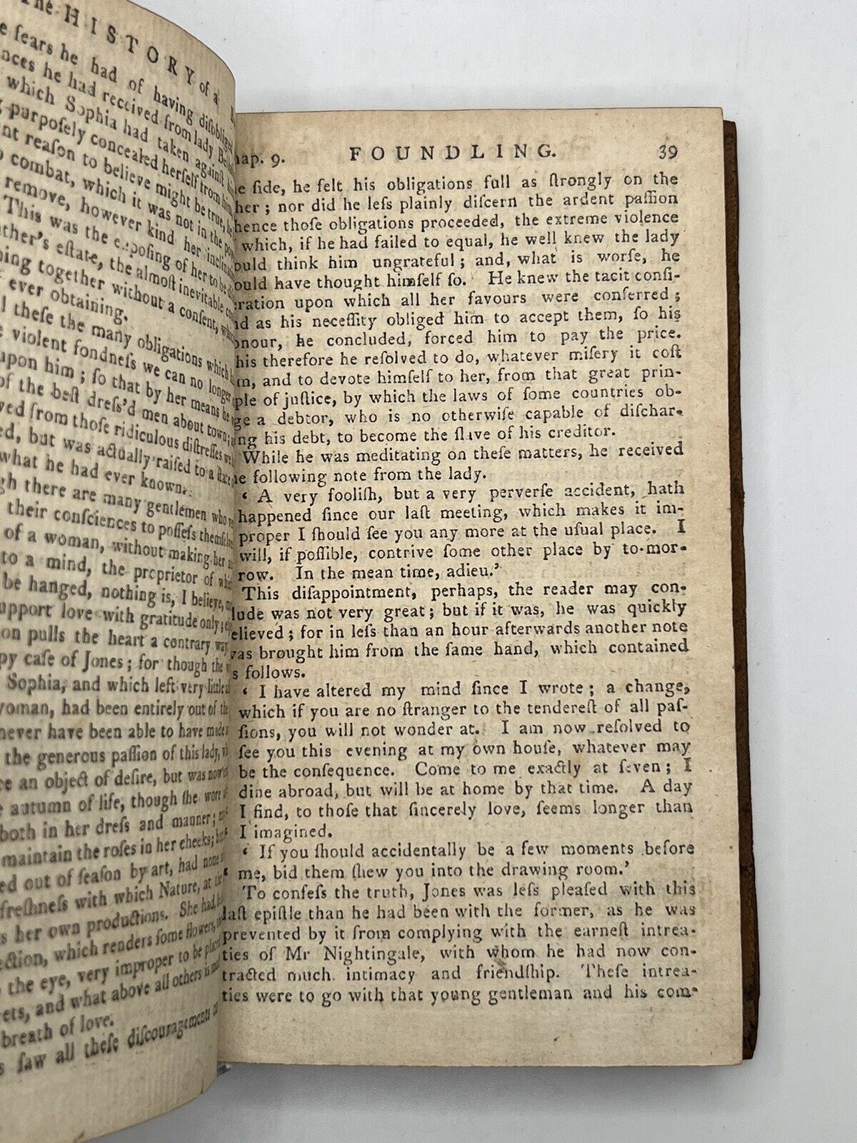 The History of Tom Jones by Henry Fielding 1780