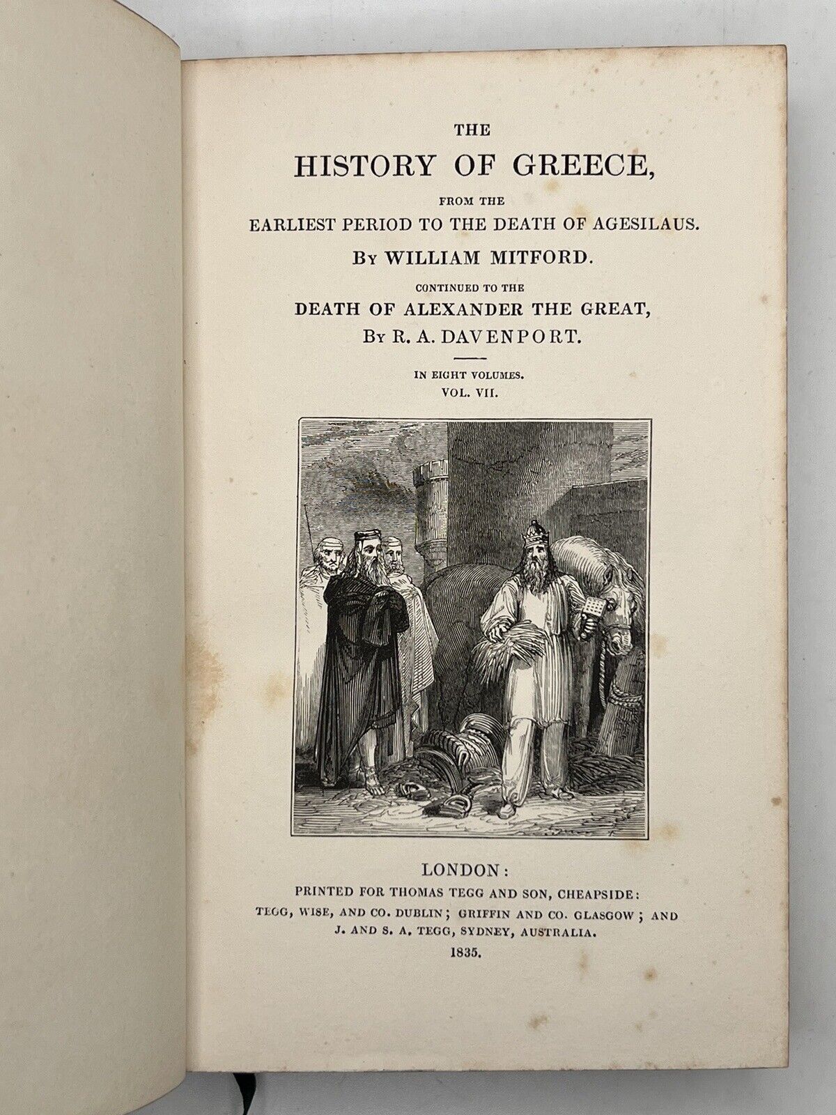 The History of Ancient Greece by W.Mitford 1835