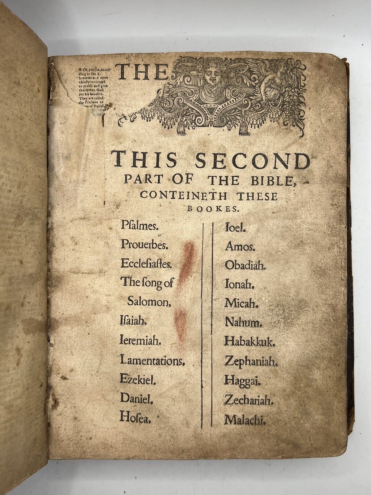 Geneva "Breeches" Bible 1599