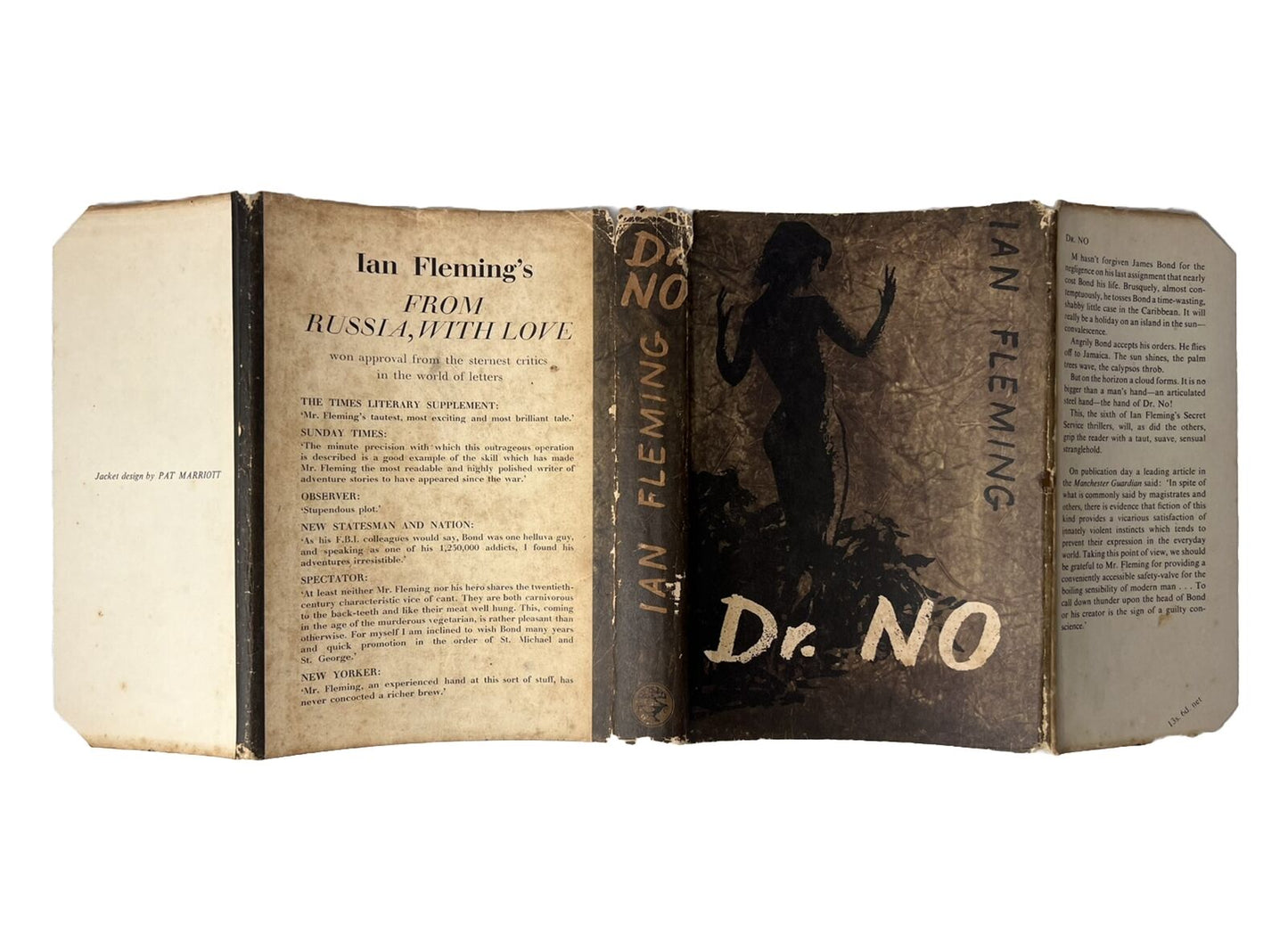 Dr No by Ian Fleming 1958 First Edition Second Impression in Original Dust Jacket