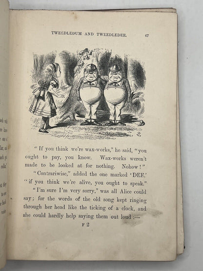 Through the Looking Glass by Lewis Carroll 1872 First Edition First Impression