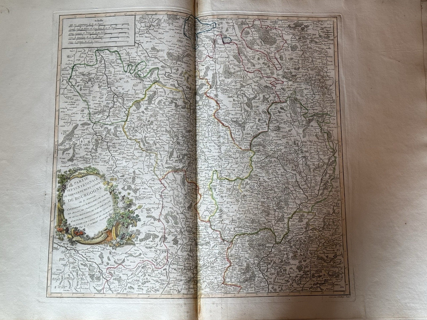 Composite Atlas by Robert de Vaugondy c.1770s Elephant Folio