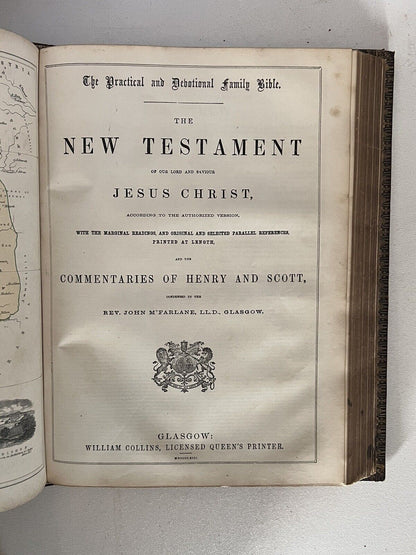 1863 Antique King James Bible