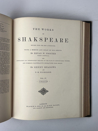 The Works of William Shakespeare c.1899: The Meadows Edition