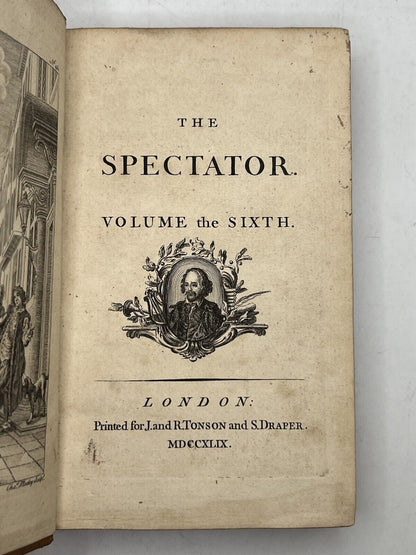 The Spectator by Joseph Addison 1749