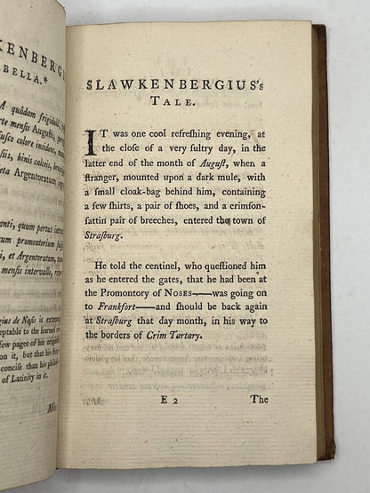 The Life and Opinions of Tristram Shandy by Laurence Sterne 1773