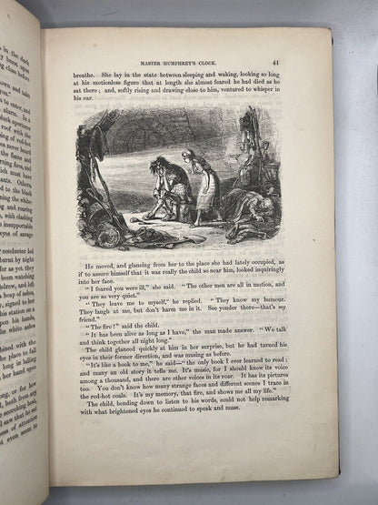 Master Humphrey's Clock by Charles Dickens 1840-41 First Edition Original Cloth