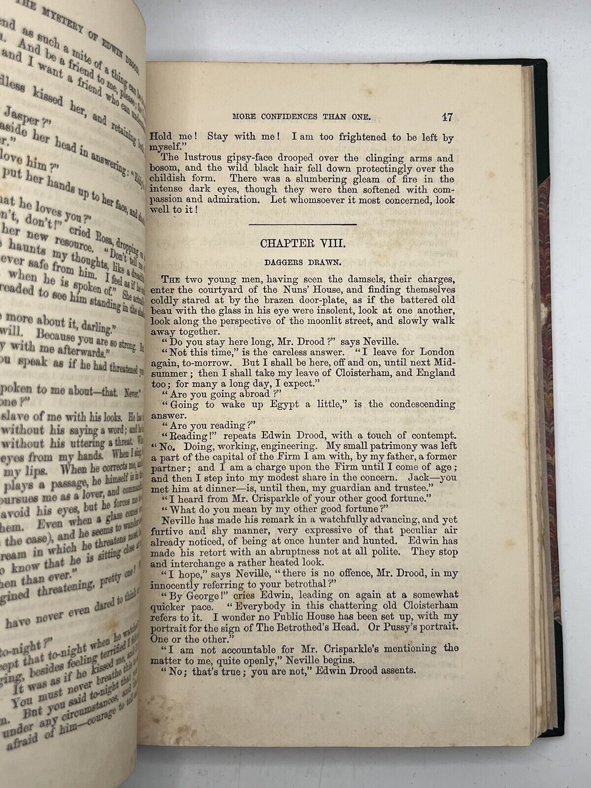 The Mystery of Edwin Drood by Charles Dickens 1870 First Edition from Original Parts