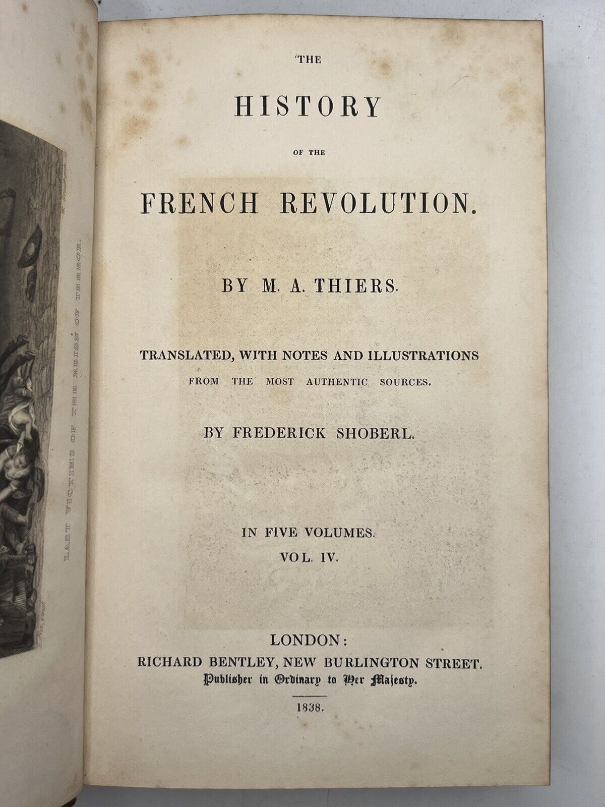 The History of the French Revolution 1838