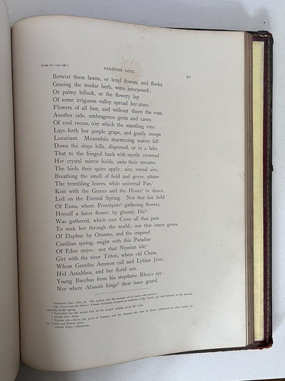 Paradise Lost by John Milton c.1870 Gustave Dore