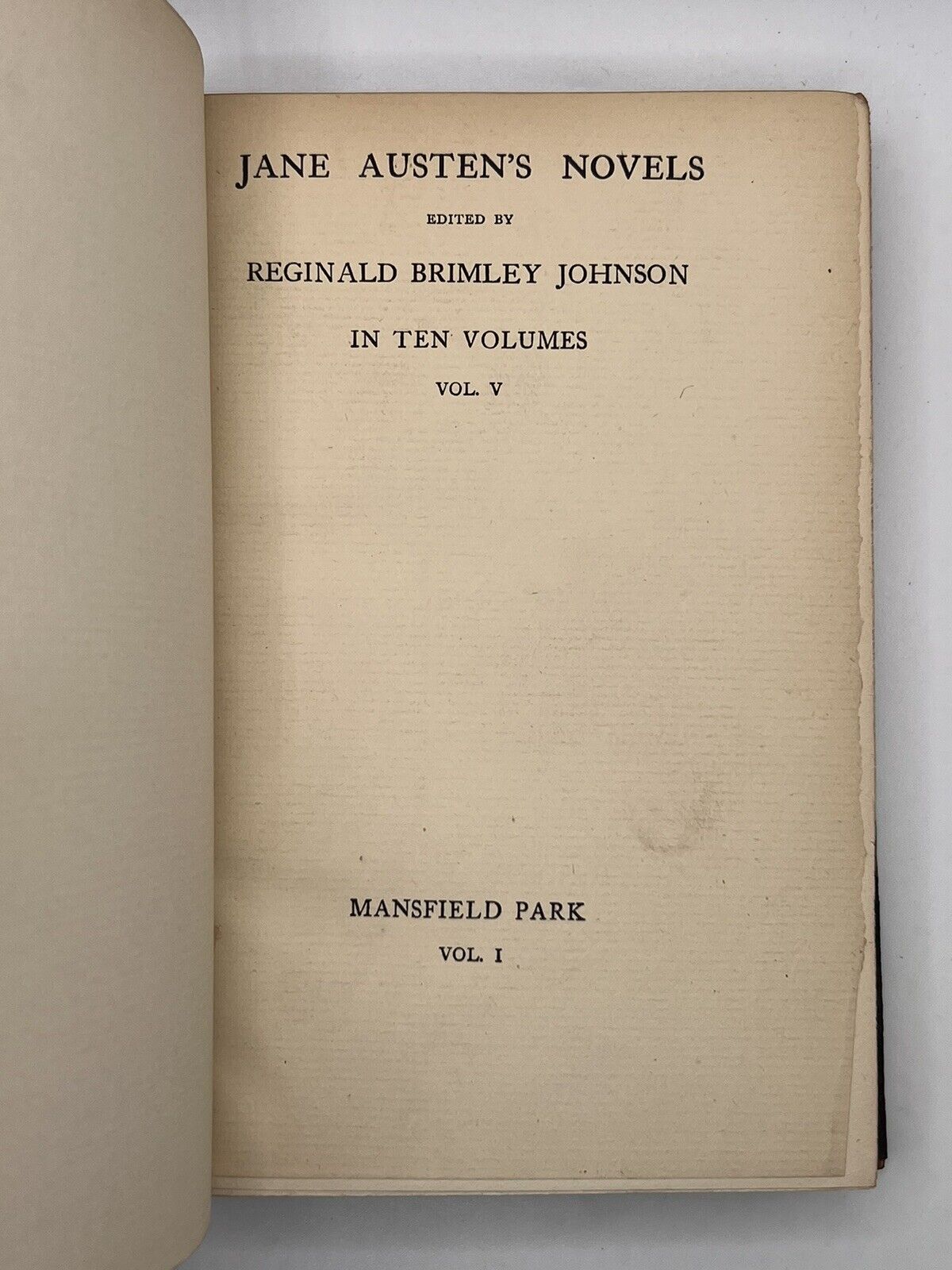 The Works of Jane Austen 1898