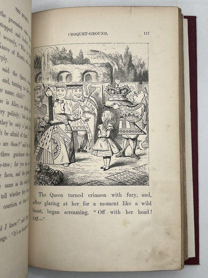 Alice's Adventures in Wonderland by Lewis Carroll 1866 First Edition