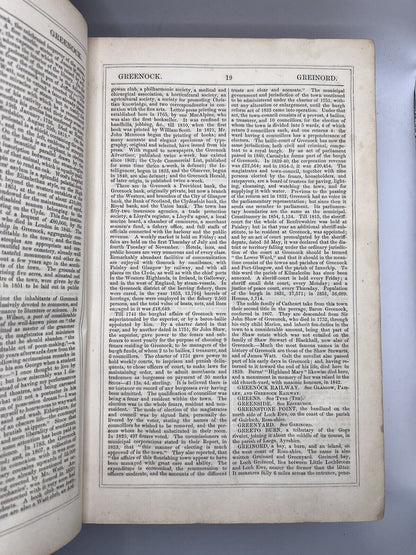 The Imperial Gazetteer of Scotland by Rev. John Marius Wilson 1857 Topography