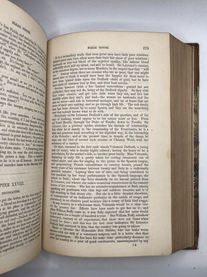 Bleak House - Charles Dickens 1853 First Edition First Impression